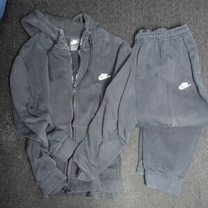 Nike Charcoal Hoodie and Joggers Set